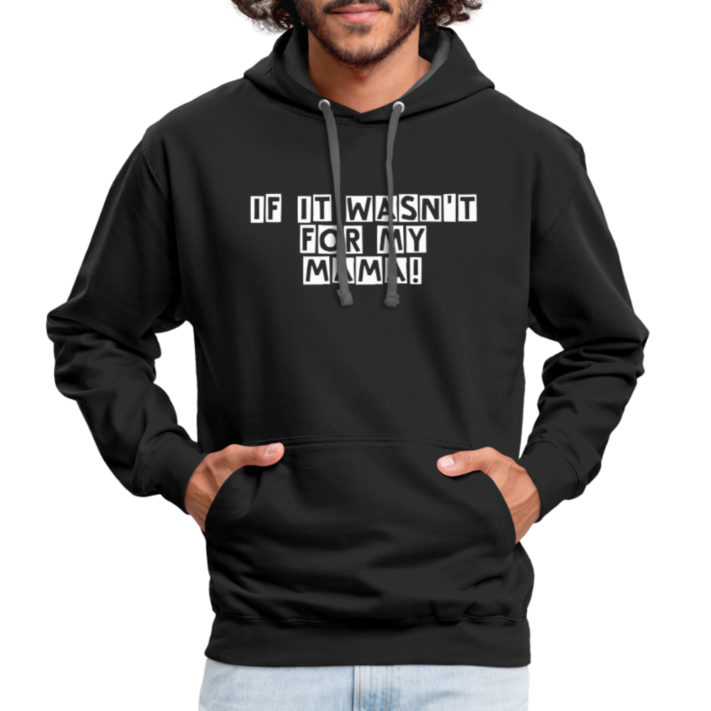 Unisex Hoodie - black/asphalt