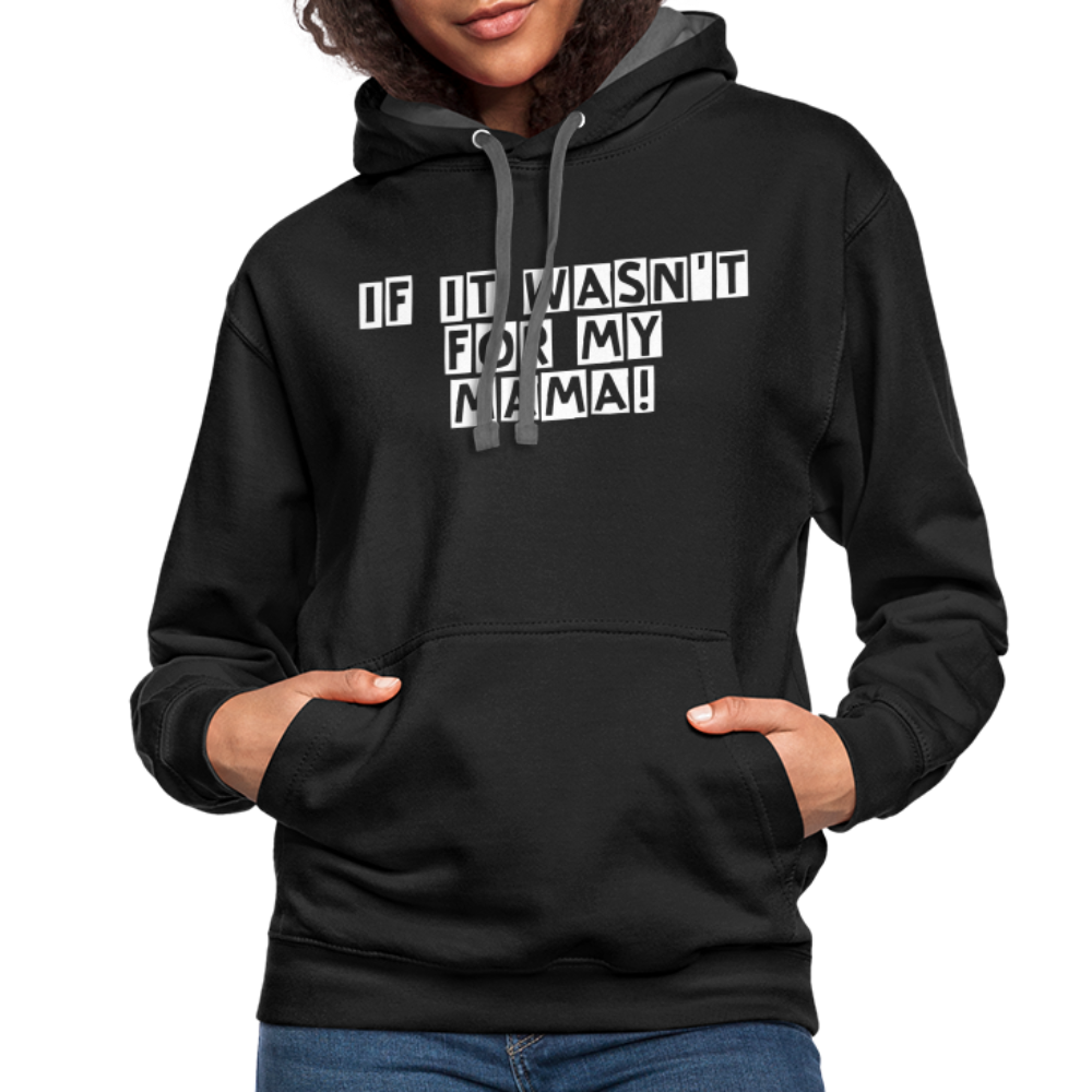 Unisex Hoodie - black/asphalt