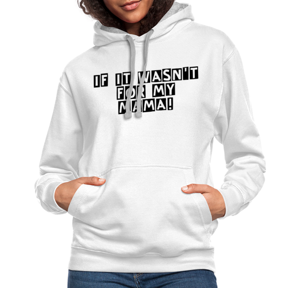 Unisex Hoodie - white/gray