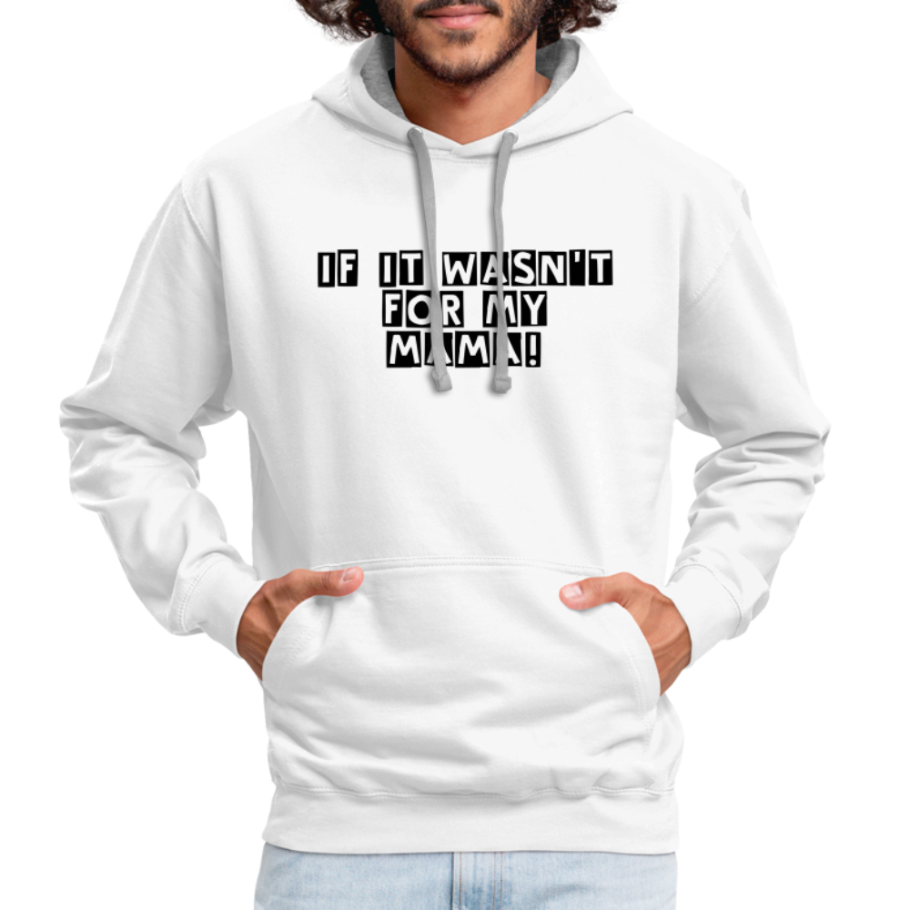 Unisex Hoodie - white/gray