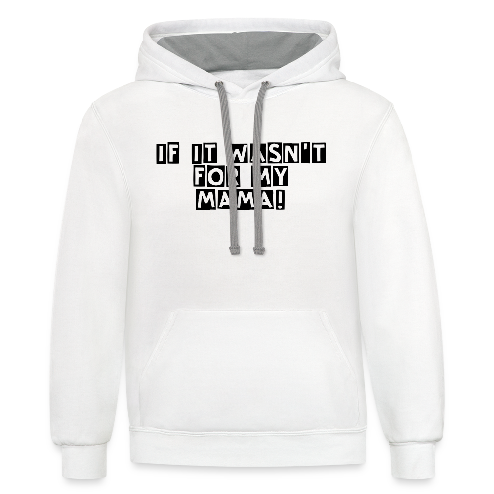 Unisex Hoodie - white/gray