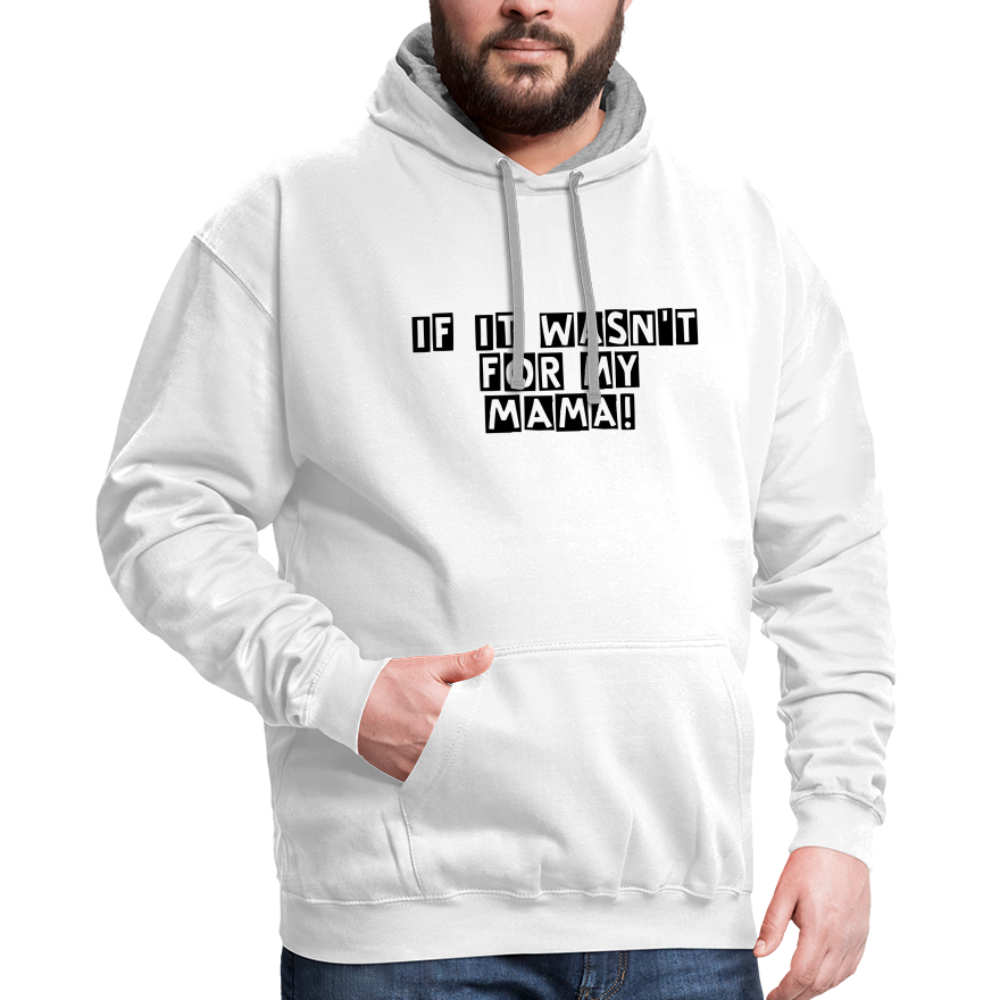 Unisex Hoodie - white/gray